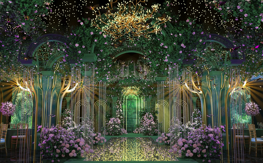 井研奇妙森林婚礼堂效果展示